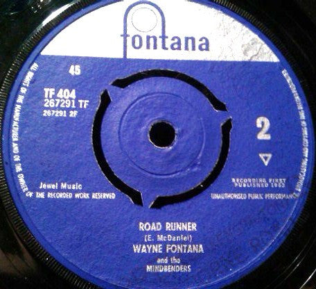 Wayne Fontana & The Mindbenders : Hello Josephine / Road Runner (7", Single)