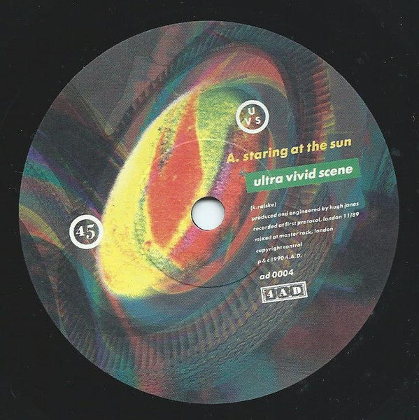Ultra Vivid Scene : Staring At The Sun (7", Single)