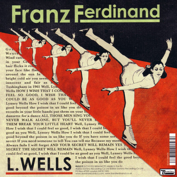Franz Ferdinand : The Fallen / L. Wells (7", Single)