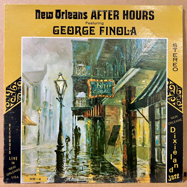 George Finola : New Orleans After Hours (LP, Album)