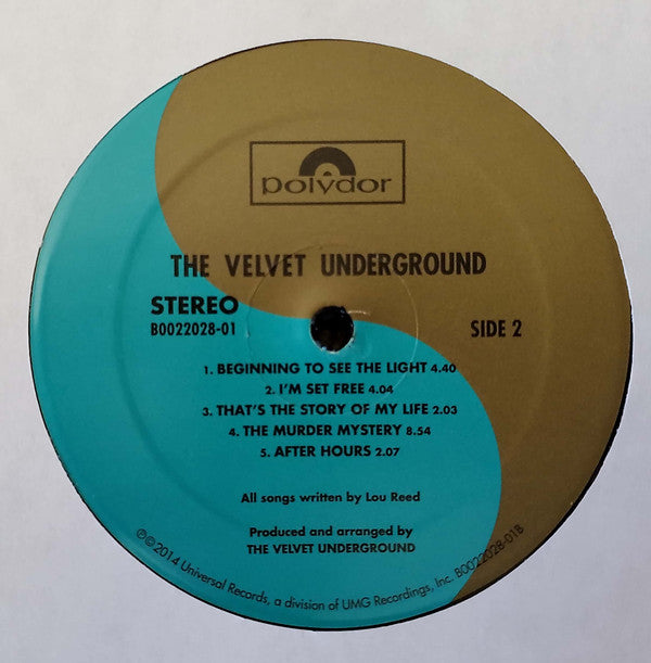 The Velvet Underground : The Velvet Underground (LP, Album, RE, 45t)