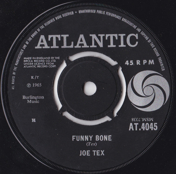 Joe Tex : I Want To (Do Everything For You) (7")