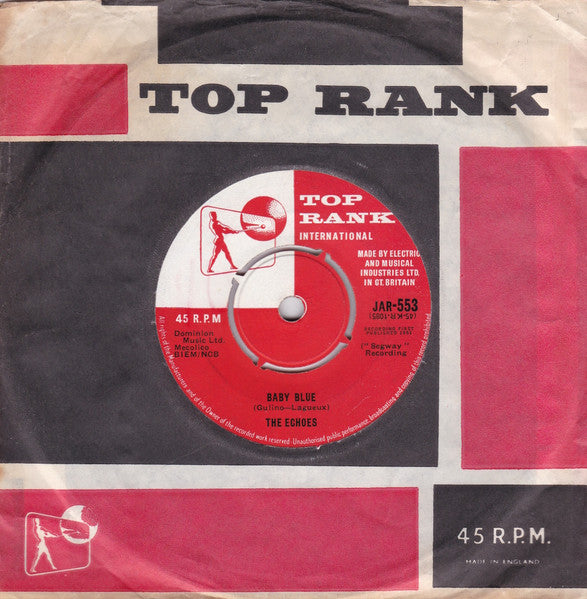 The Echoes (2) : Baby Blue / Boomerang (7", Single)