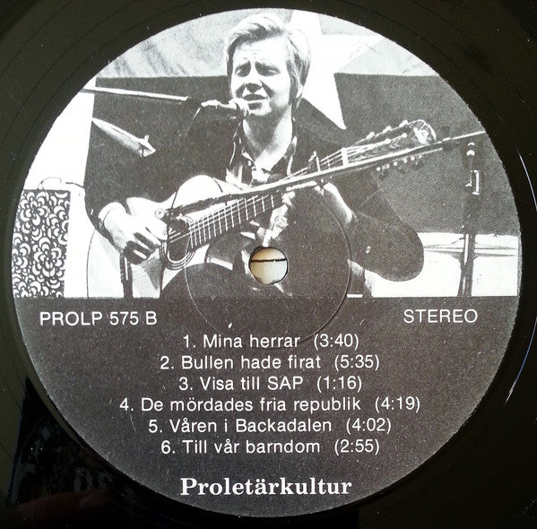 Dan Berglund (2) : En Järnarbetares Visor (LP, Album)