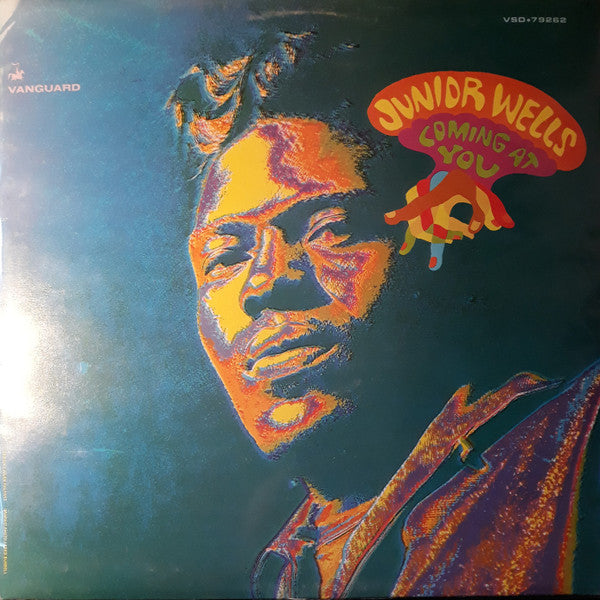 Junior Wells : Coming At You (LP, Album, RE)