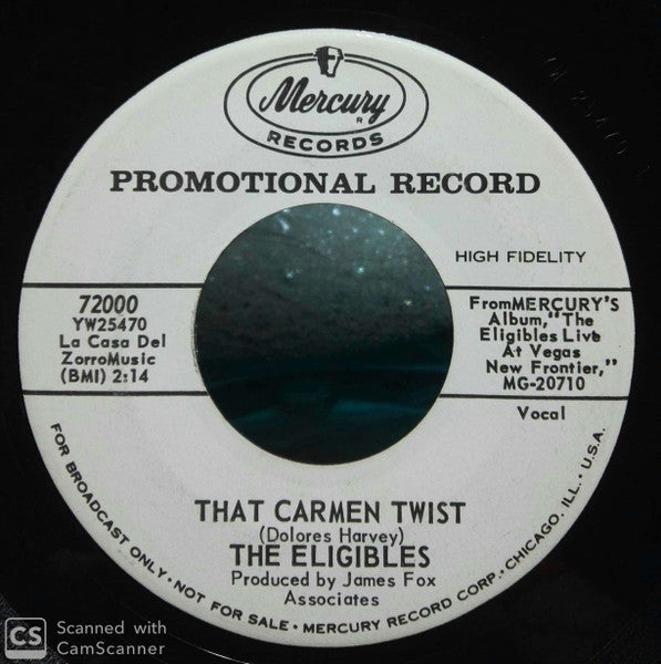 The Eligibles : That Carmen Twist (7", Single, Promo)