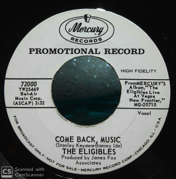 The Eligibles : That Carmen Twist (7", Single, Promo)