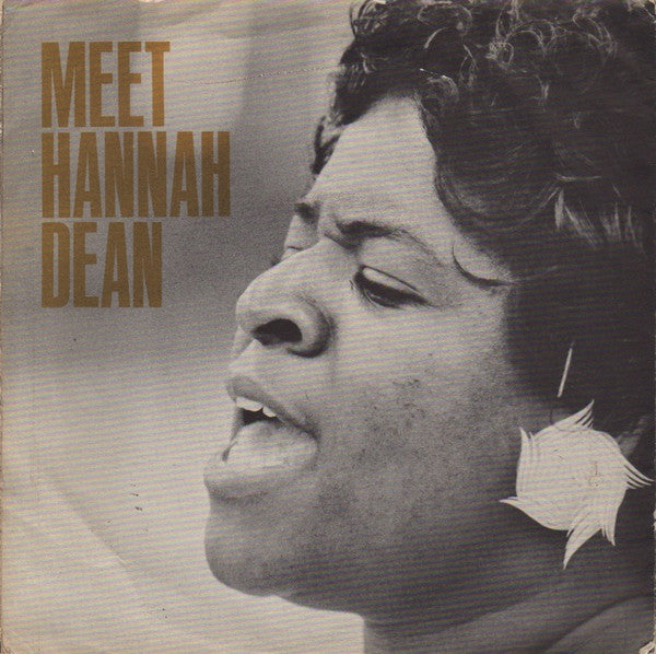 Hannah Dean : So Little Time (7", Single, Mono)