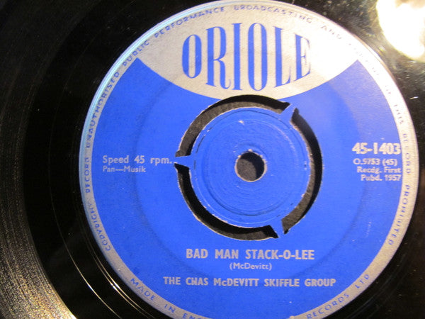 The Chas McDevitt Skiffle Group : Johnny-O (7", Single)
