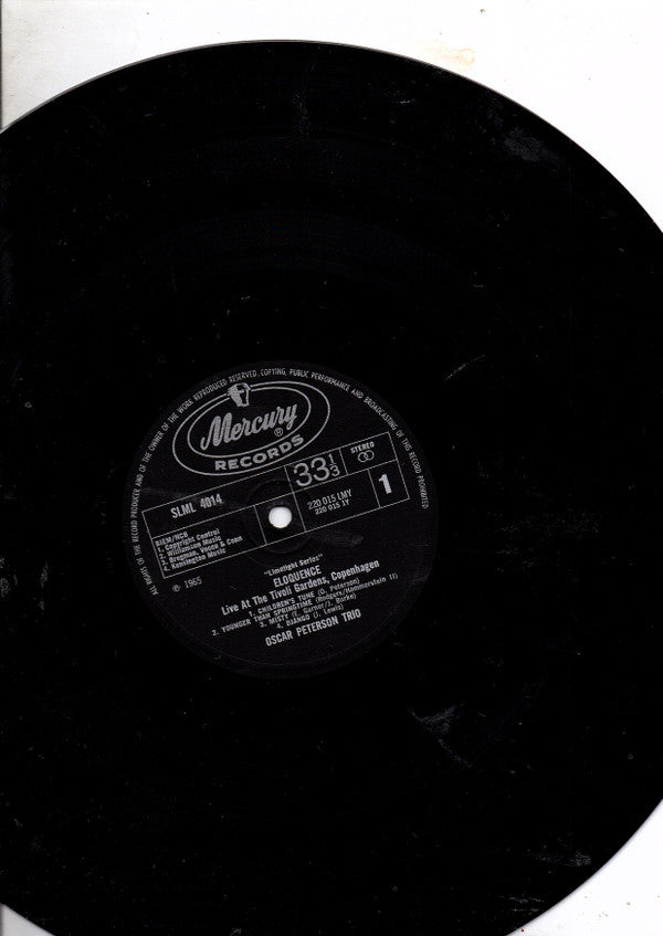 The Oscar Peterson Trio : Eloquence - Live At The Tivoli Gardens, Copenhagen (LP)