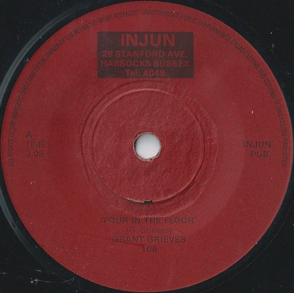 Grant Grieves : Four In The Floor / M 1 Automatic (7")
