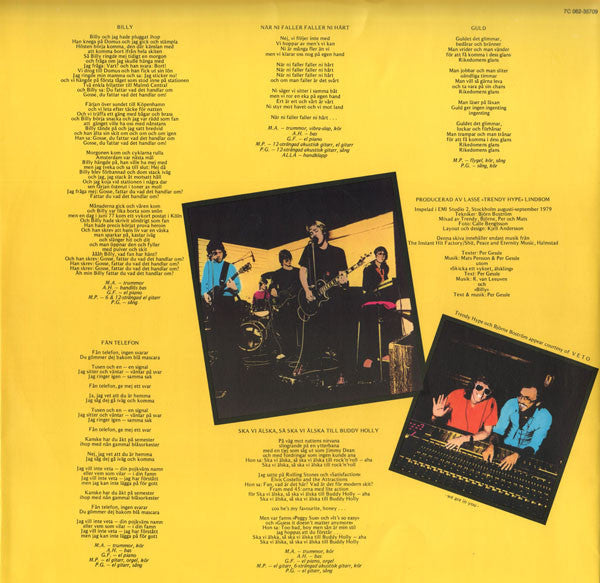 Gyllene Tider : Gyllene Tider (LP, Album, Die)