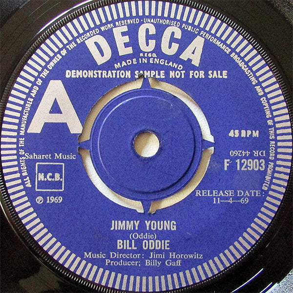Bill Oddie : Jimmy Young (7", Single, Promo)