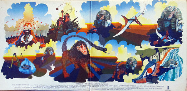 Emerson, Lake & Palmer : Tarkus (LP, Album, Gat)