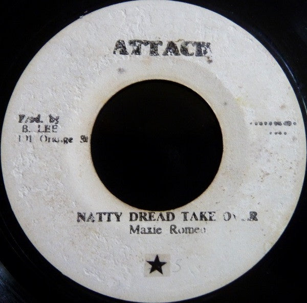 Max Romeo / King Tubby And The Aggrovators : Natty Dread Take Over / A Laughing Version (7")