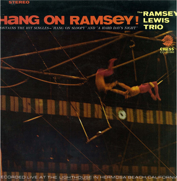 The Ramsey Lewis Trio : Hang On Ramsey! (LP, Album, RE)