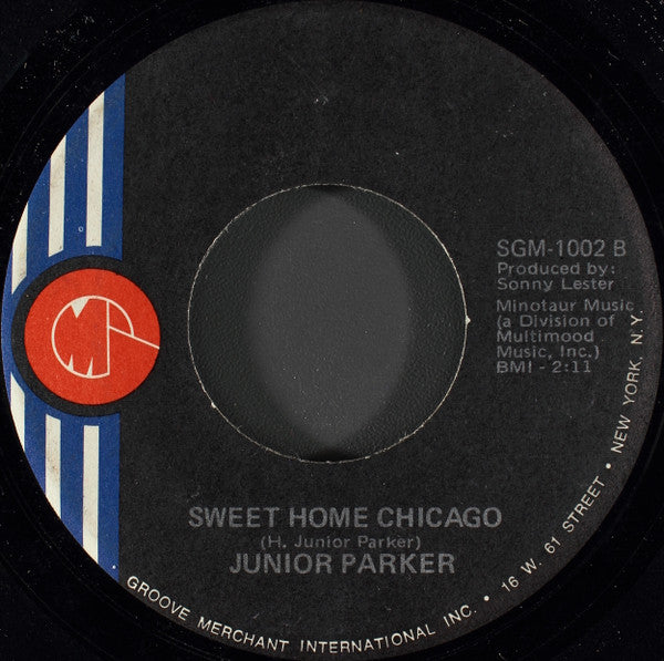 Little Junior Parker : Way Back Home (7", Single)