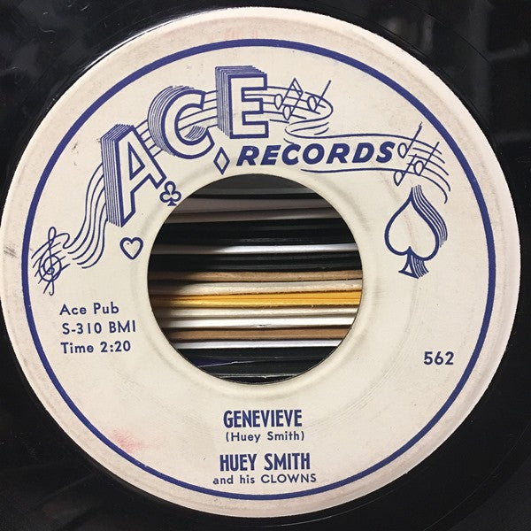 Huey "Piano" Smith & His Clowns : Genevieve / Would You Believe It (I've Got A Cold) (7", Single)