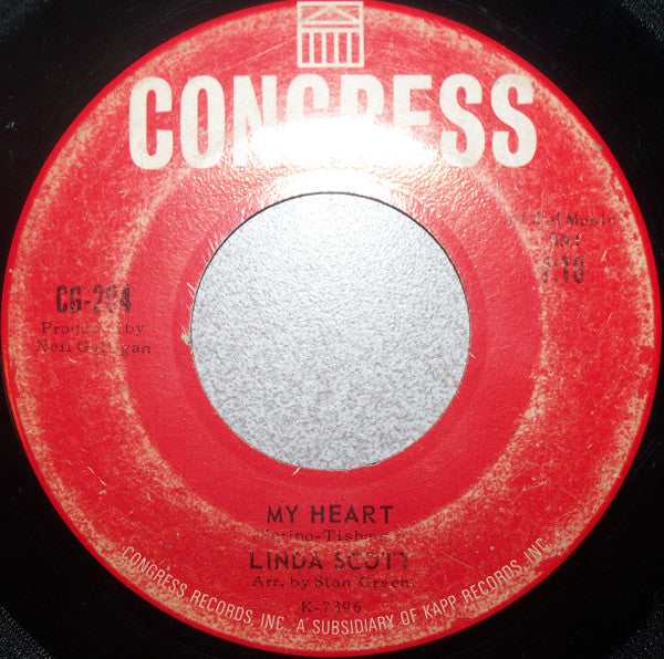 Linda Scott : Who's Been Sleeping In My Bed? (7", Single)