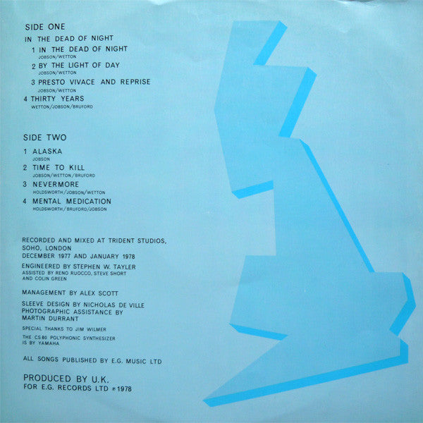 UK (3) : U.K. (LP, Album)