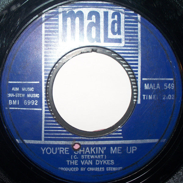 The Van Dykes : You Need Confidence (7", Styrene)