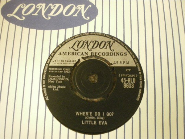 Little Eva : Keep Your Hands Off My Baby (7", Single)
