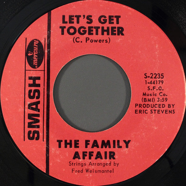 The Family Affair (6) : Let's Get Together (7", S/Edition)