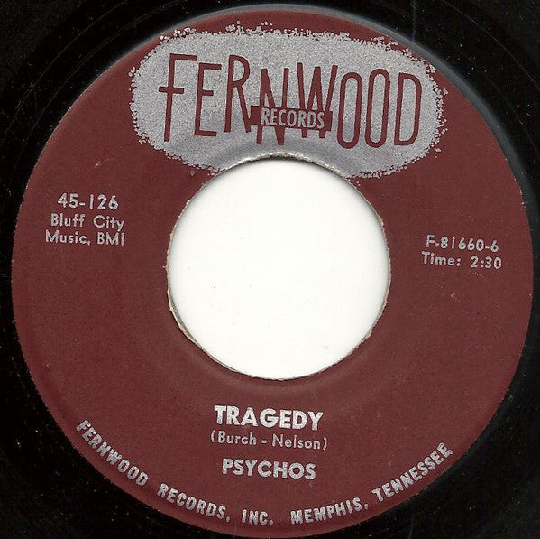 Psychos : Tragedy / Mack The Knife (7", Single)