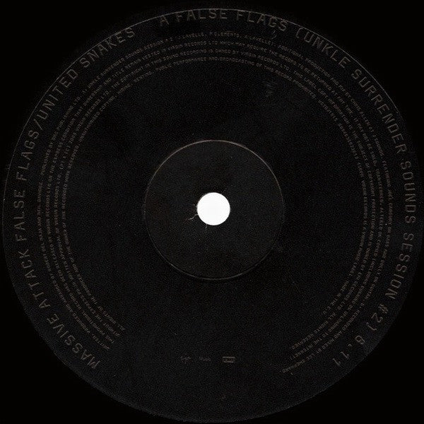 Massive Attack : False Flags / United Snakes (12", Promo)