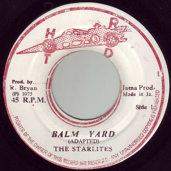 The Starlites : Balm Yard (7")