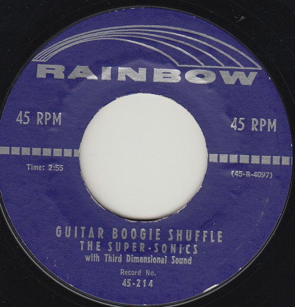 The Super-Sonics : Guitar Boogie Shuffle / Sheik Of Araby (7")