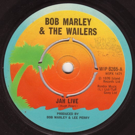 Bob Marley & The Wailers : Jah Live / Concrete (7")