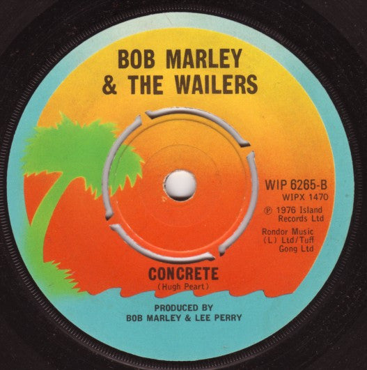 Bob Marley & The Wailers : Jah Live / Concrete (7")
