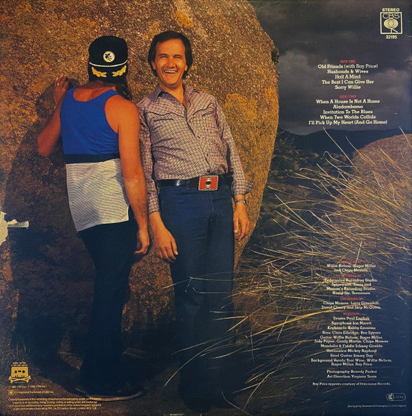 Willie Nelson And Roger Miller : Old Friends (LP, Album)