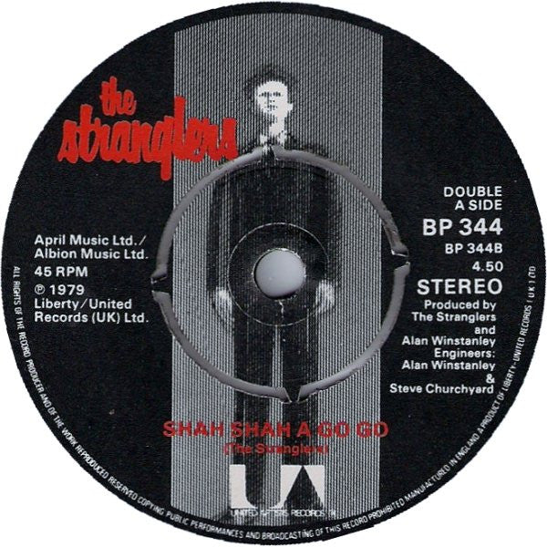 The Stranglers : Bear Cage / Shah Shah A Go Go (7", Single)