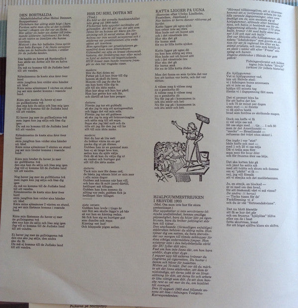 Margareta Söderberg, Arbete Och Fritid, Pojkarna På Storholmen : Käringtand (LP)