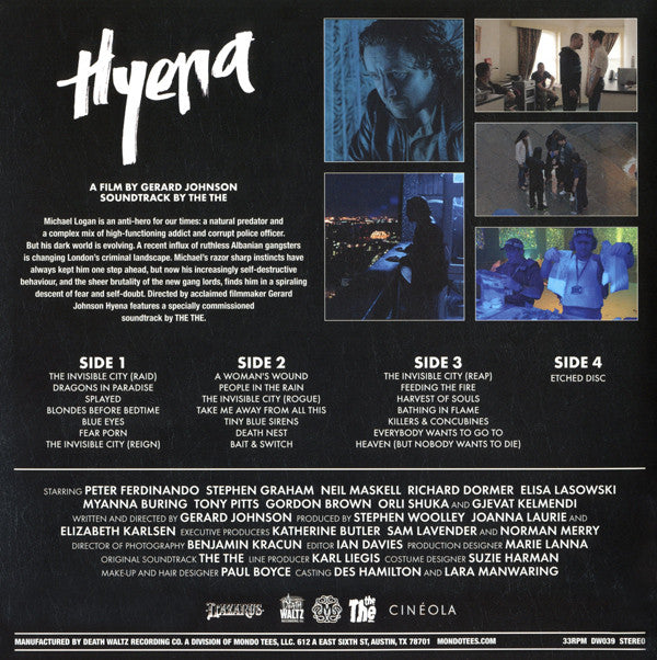 The The : Hyena (A Soundtrack By The The) (Album, Ltd + LP, Red + LP, S/Sided, Etch, Blu)