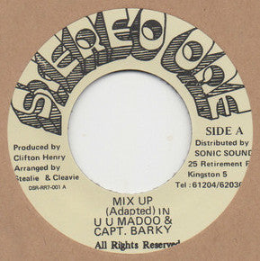 U.U. Madoo & Captain Barkey : Mix Up (7", RE)