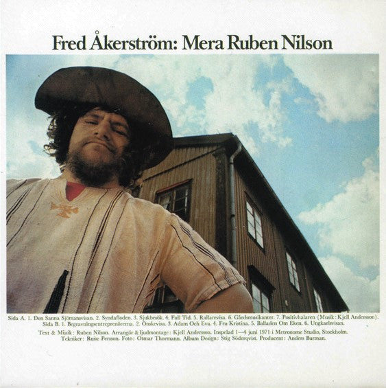 Fred Åkerström : Mera Ruben Nilson (LP, Album)