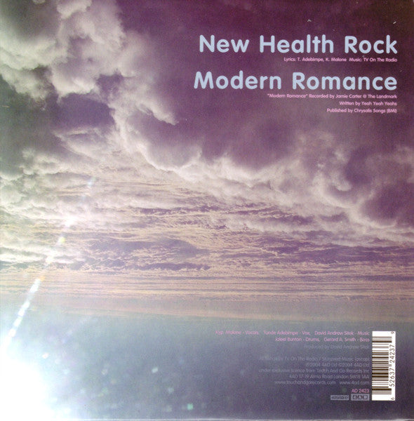 TV On The Radio : New Health Rock (7", Single)