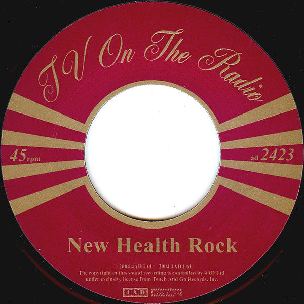 TV On The Radio : New Health Rock (7", Single)