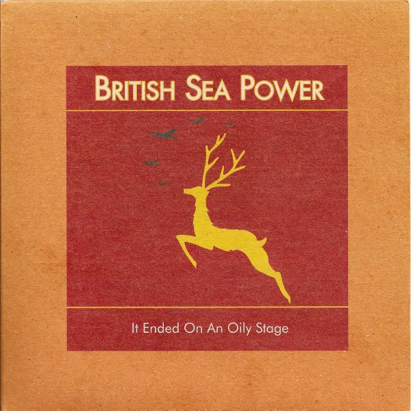 British Sea Power : It Ended On An Oily Stage (7", Single)