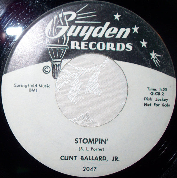 Clint Ballard Jr. : The Secret / Stompin' (7", Promo)