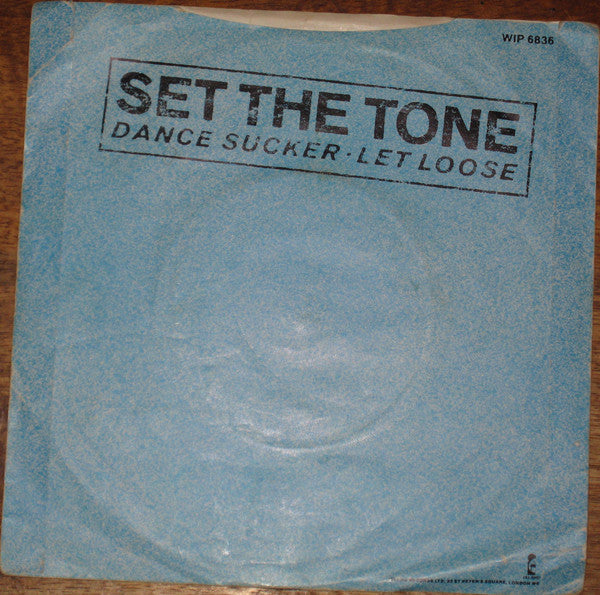 Set The Tone : Dance Sucker (7", Sol)