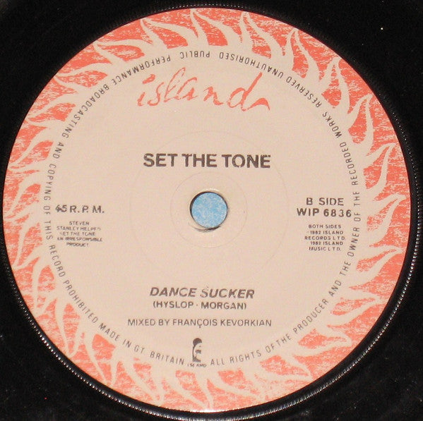 Set The Tone : Dance Sucker (7", Sol)