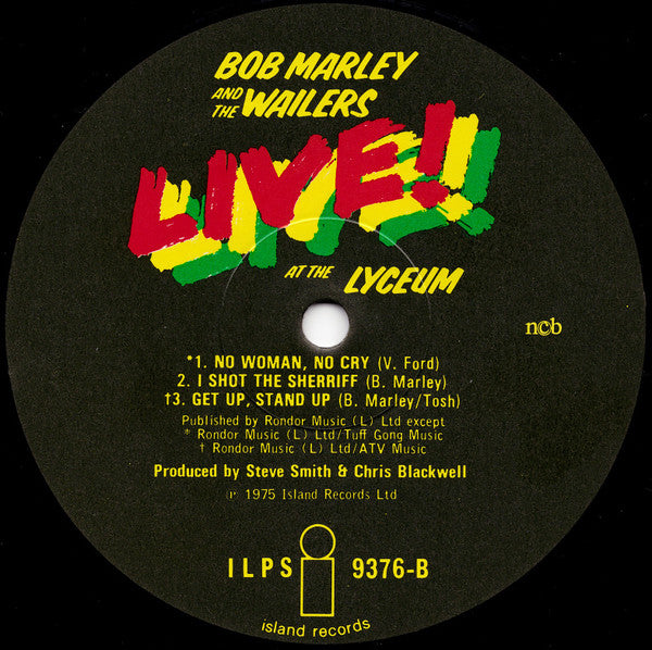 Bob Marley And The Wailers* : Live! (LP, Album)