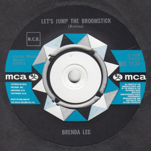 Brenda Lee : Here Comes That Feeling / Let's Jump The Broomstick (7", Single)
