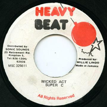Super C : Wicked Act (7", Single)