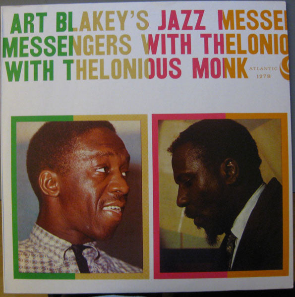 Art Blakey's Jazz Messengers* With Thelonious Monk : Art Blakey's Jazz Messengers With Thelonious Monk (LP, Album)