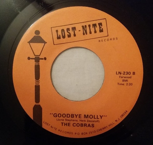 The Cobras (9) : La La / Goodbye Molly (7", RE)